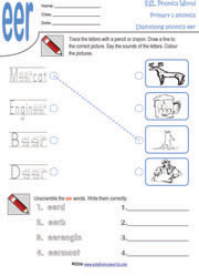 eer-diphthong-worksheet